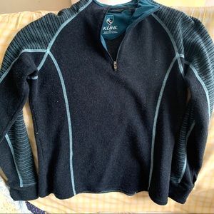 Kuhl 1/4 zip sweater Blue Medium